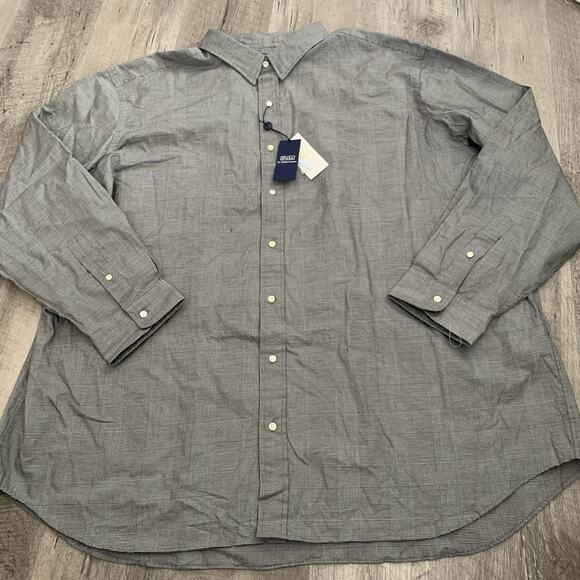 POLO Ralph Lauren Shirt Men 4XB Big Tall Black Glen Plaid Holiday Sun Valley NEW - Picture 3 of 8